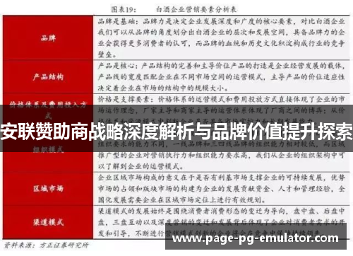 安联赞助商战略深度解析与品牌价值提升探索