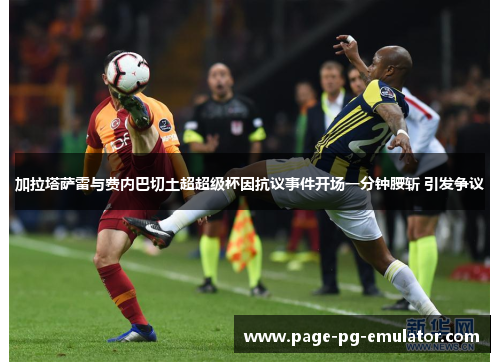 加拉塔萨雷与费内巴切土超超级杯因抗议事件开场一分钟腰斩 引发争议